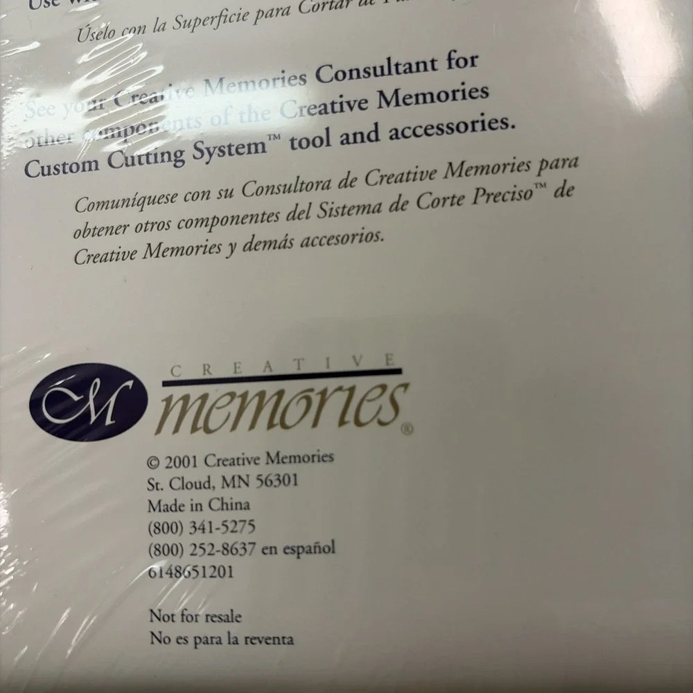 Creative Memories Custom Cutting System Oval Pentagon Hexagon Templates NEW